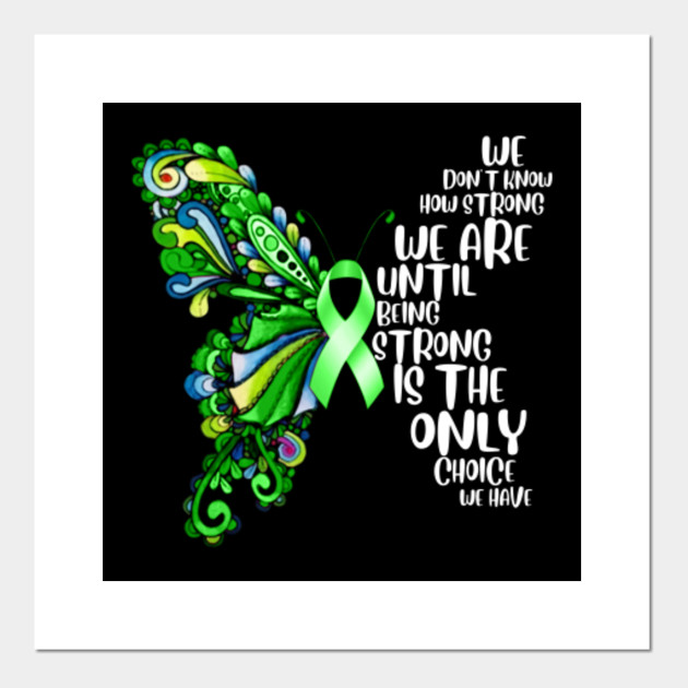 Butterfly Mental Health Ribbon Awareness Mental Health Awareness Posters And Art Prints 9597